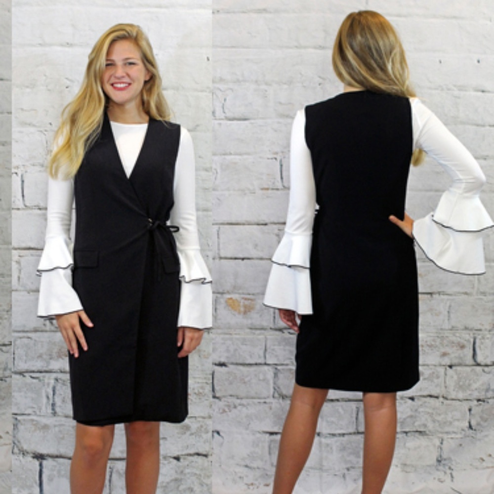 Black Wrap Dress
